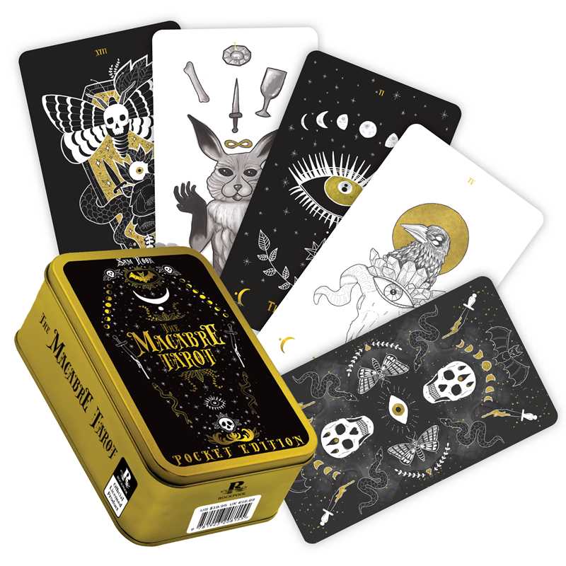 Macabre Tarot Pocket Tin Edition by Sam Rook-Earth Fairy Holistics