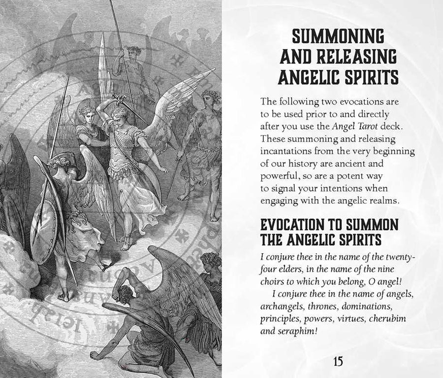 Angel Tarot Pocket Edition by Travis McHenry-Earth Fairy Holistics