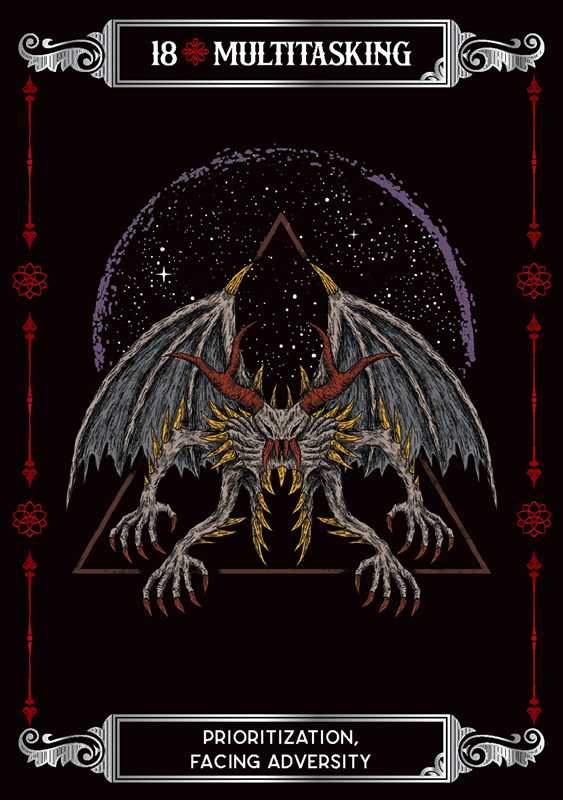 Shadow of Darkness Oracle by Sirian Shadow-Earth Fairy Holistics
