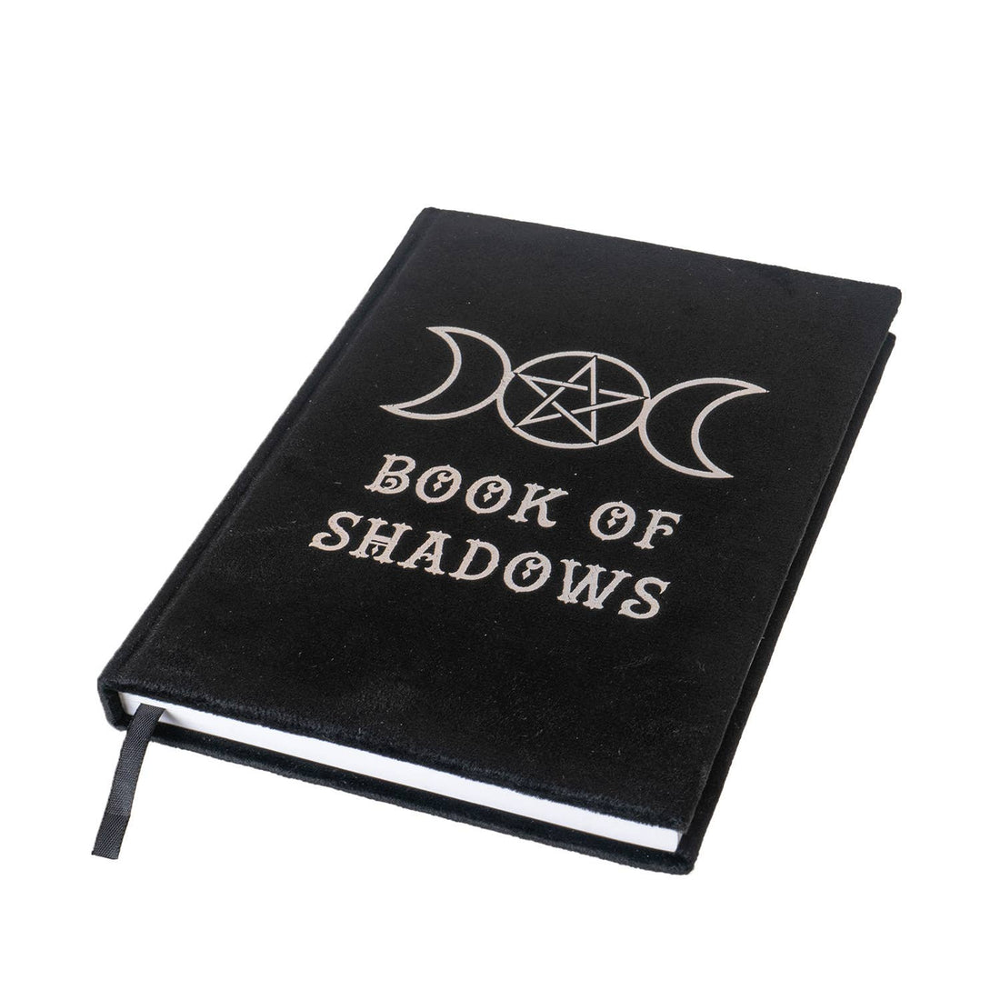 16014 Book of Shadows Velvet A5 Journal-Earth Fairy Holistics