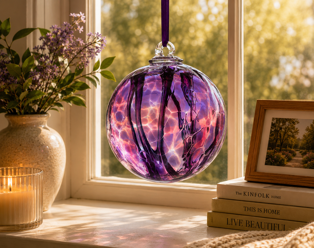 15cm Spirit Ball - Pink & Purple-Earth Fairy Holistics