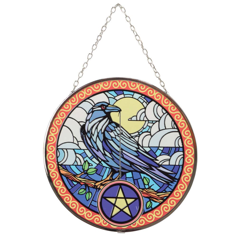 Raven Suncatcher-Earth Fairy Holistics