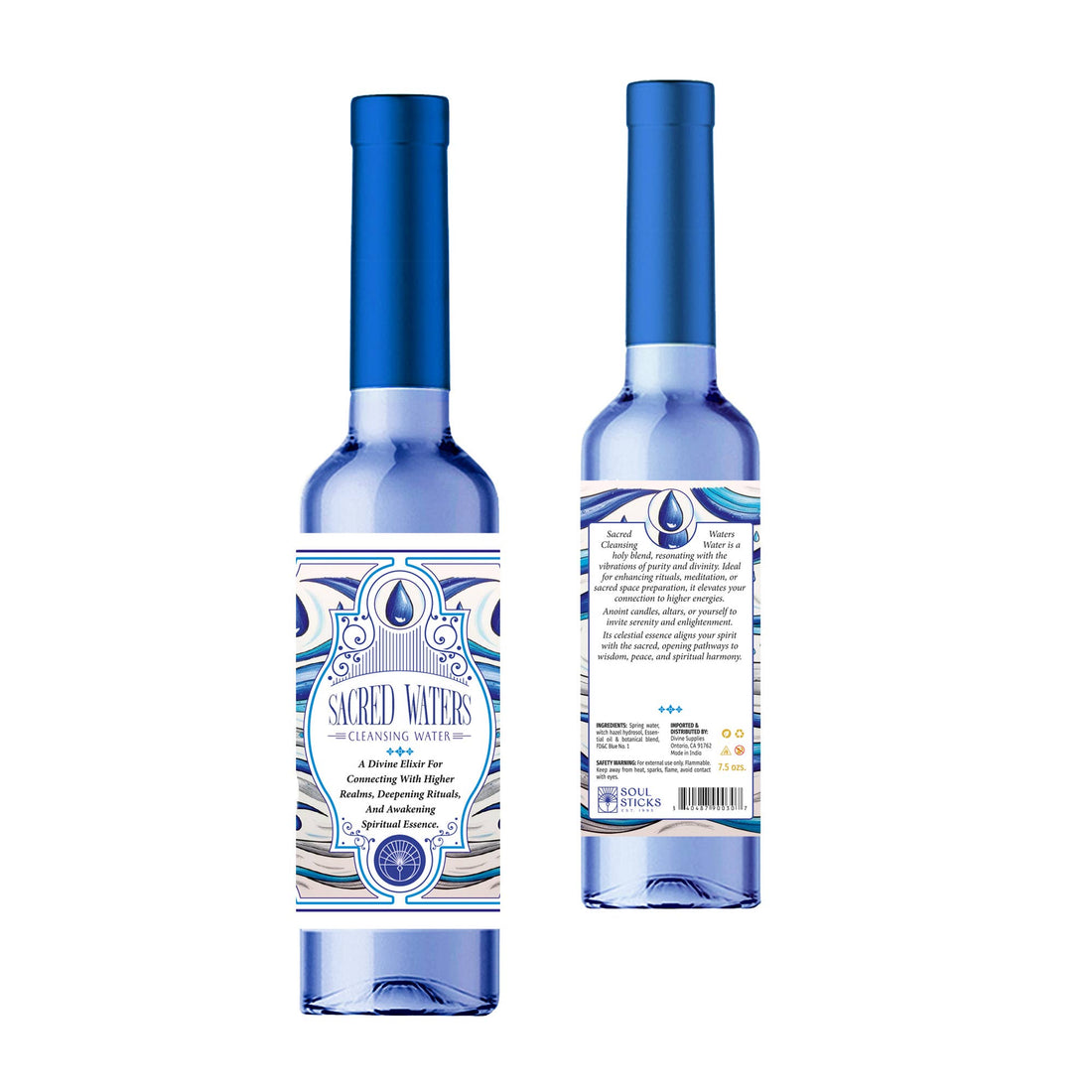Sacred Waters Spiritual Cleansing Water (7.5 oz.)-Earth Fairy Holistics