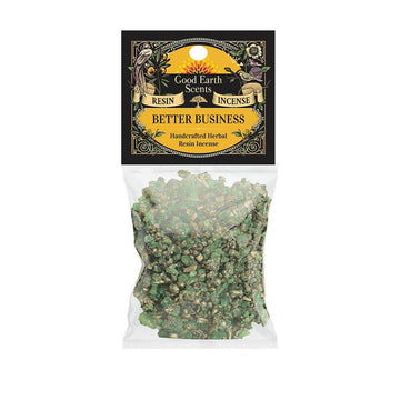 Better Business Resin Incense Pack (1 oz.)-Earth Fairy Holistics