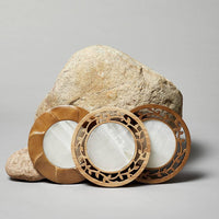 Decorative Selenite Plate-Earth Fairy Holistics