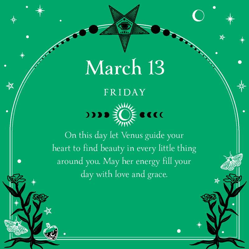 2026 Witch's Calendar: Daily Magick Day-to-Day Calendar by Barbara Meiklejohn-Free-Earth Fairy Holistics