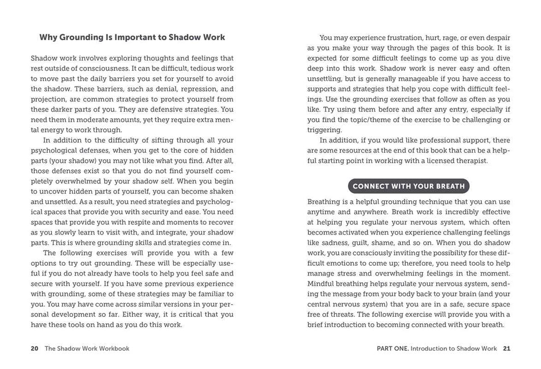 Shadow Work Workbook by Jor-El Caraballo-Earth Fairy Holistics