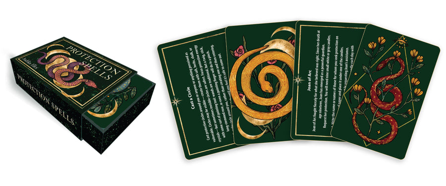 Protection Spells: 36 Cards for Magical Self-Defense (Mini)-Earth Fairy Holistics