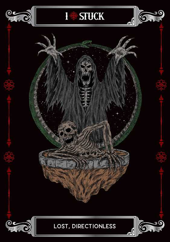 Shadow of Darkness Oracle by Sirian Shadow-Earth Fairy Holistics