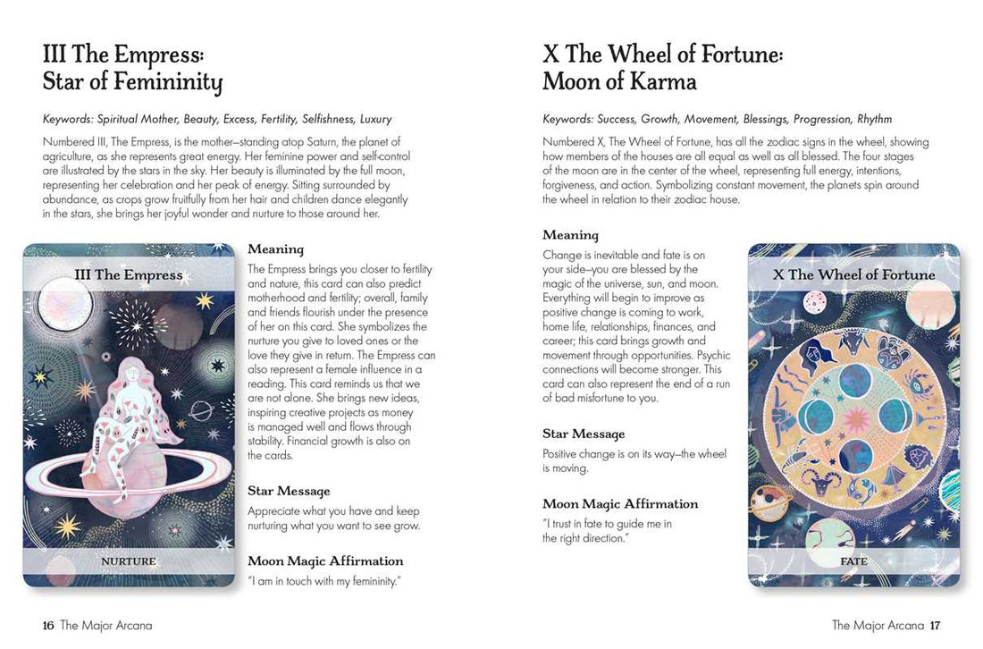 Moon & Stars Tarot by Jayne Wallace-Earth Fairy Holistics
