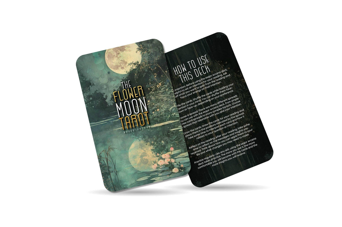 The Flower Moon Tarot - Major Arcana-Earth Fairy Holistics