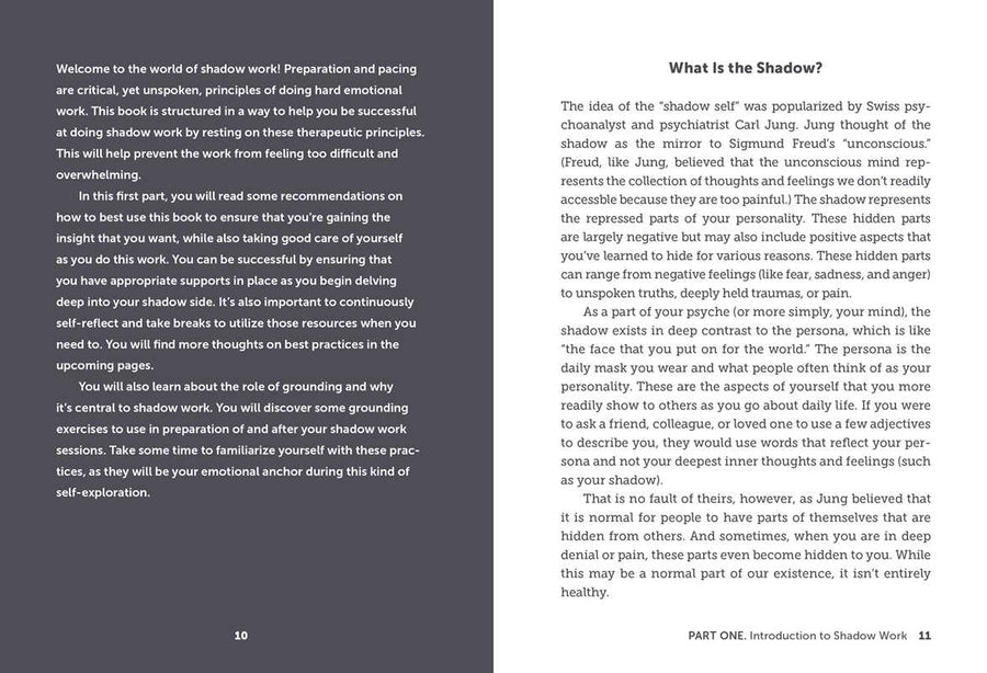 Shadow Work Workbook by Jor-El Caraballo-Earth Fairy Holistics