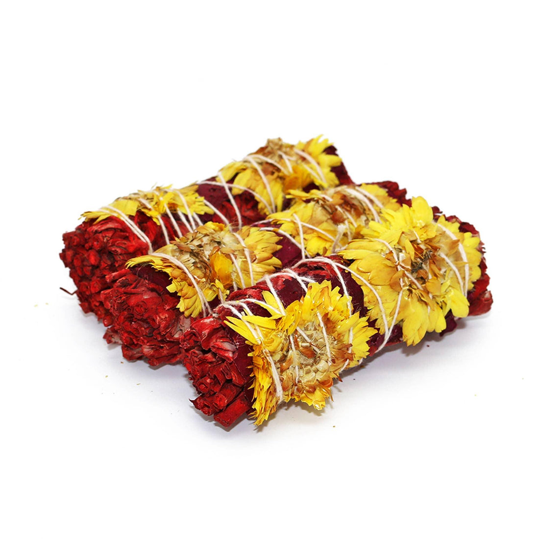 'Red Romance' Dragon's Blood Sage Smudge Stick (4 in.)-Earth Fairy Holistics