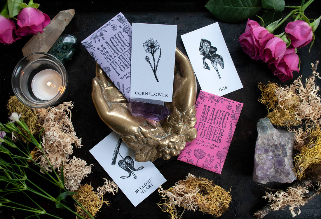 2" x 3.5" Mini Plant Poetry Oracle Card Mystery Pack-Earth Fairy Holistics
