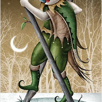 Deviant Moon Tarot Borderless Miniature Edition-Earth Fairy Holistics