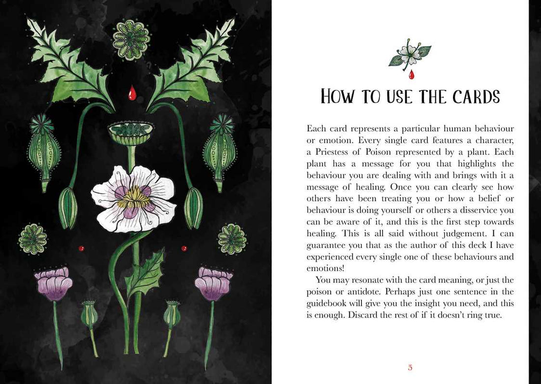 Deadly Apothecary Oracle by Priestess Moon-Earth Fairy Holistics