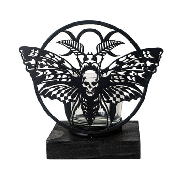 15878 Death's Head Moth Tealight Holder-Earth Fairy Holistics
