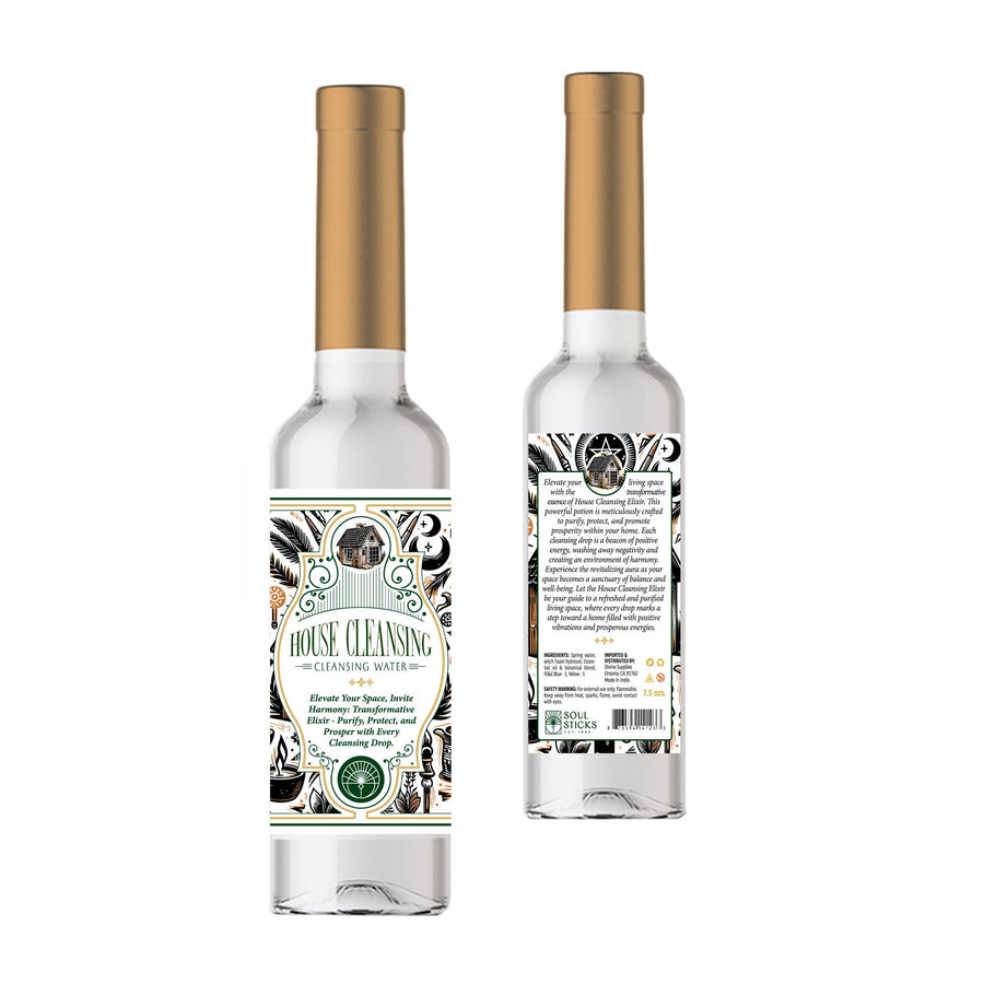 House Cleansing Spiritual Water (7.5 oz.)-Earth Fairy Holistics