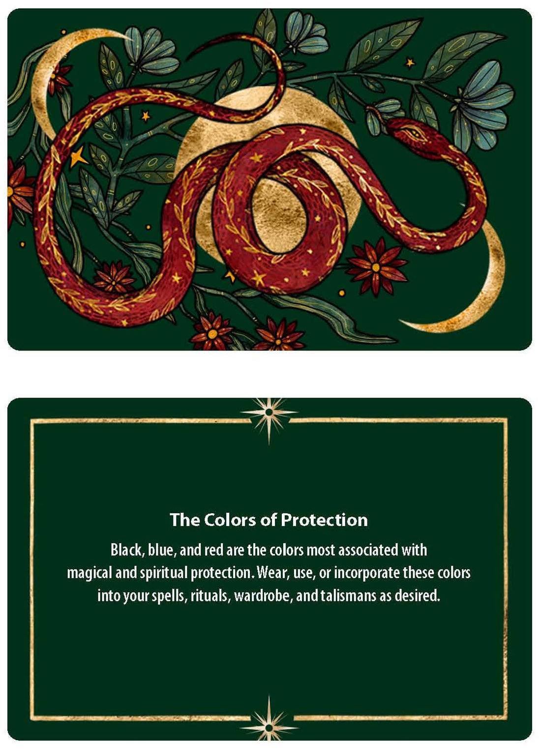 Protection Spells: 36 Cards for Magical Self-Defense (Mini)-Earth Fairy Holistics