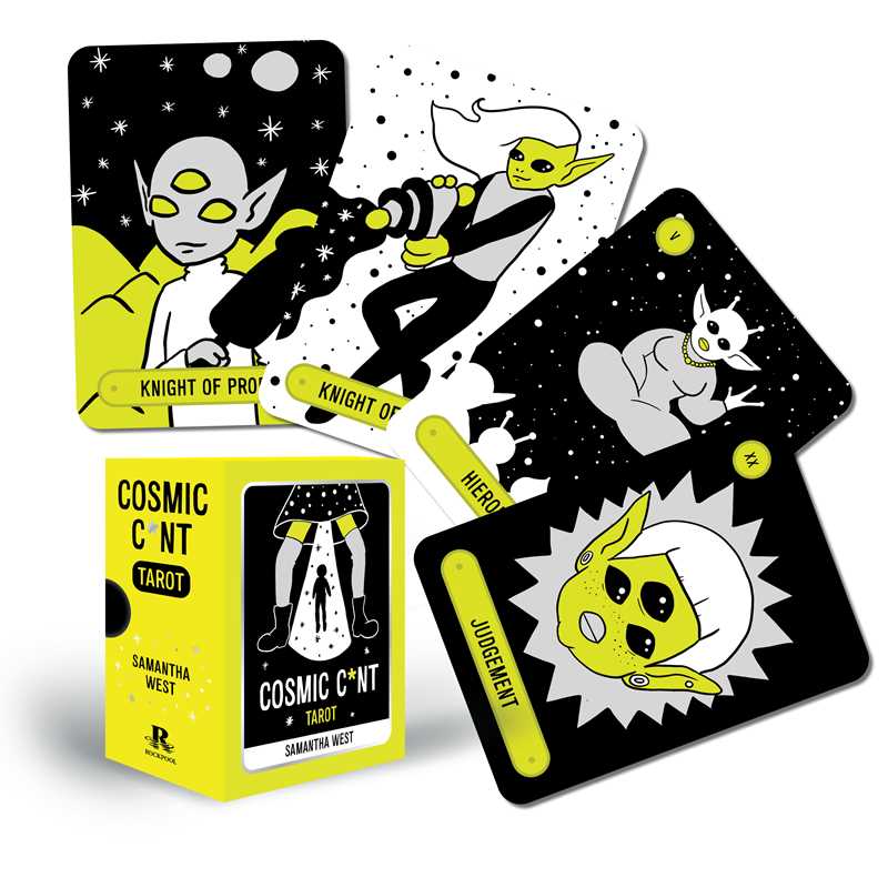 Cosmic C*nt Tarot by Sam Rook-Earth Fairy Holistics