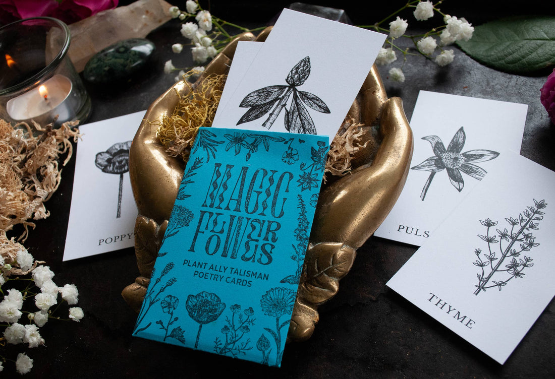 2" x 3.5" Mini Plant Poetry Oracle Card Mystery Pack-Earth Fairy Holistics