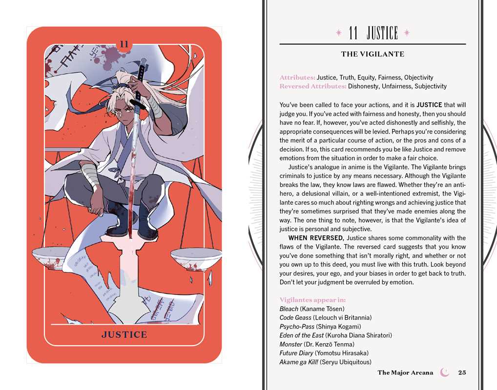 Anime Tarot Deck and Guidebook by Natasha Yglesias-Earth Fairy Holistics