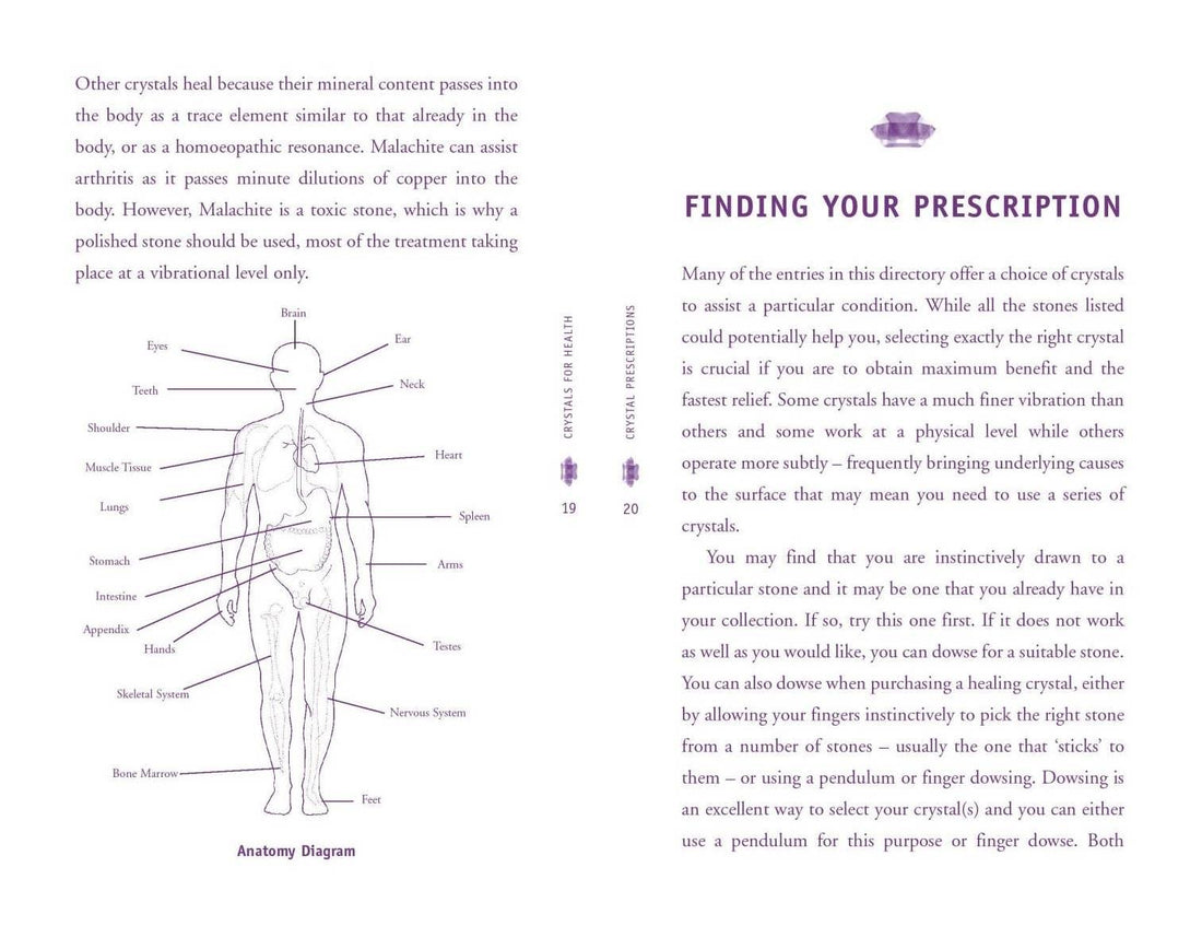 Crystal Prescriptions 1: Symptoms and Their Healing Crystals-Earth Fairy Holistics