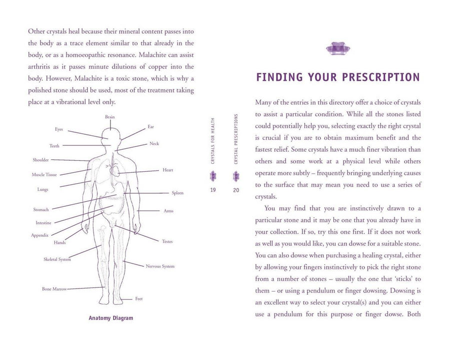 Crystal Prescriptions 1: Symptoms and Their Healing Crystals-Earth Fairy Holistics