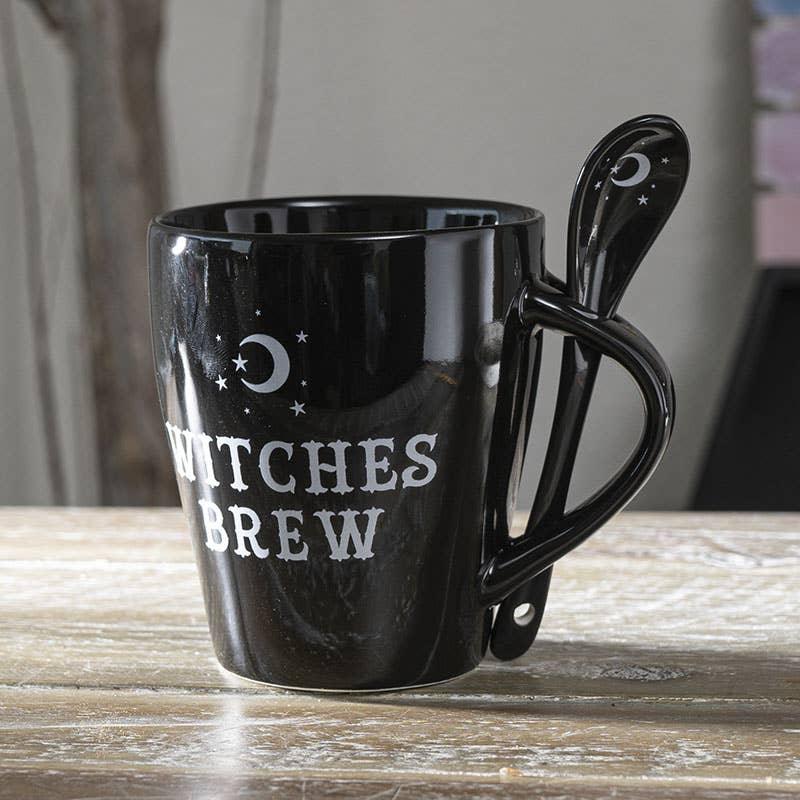 Witches Brew Mug and Spoon Set-Earth Fairy Holistics