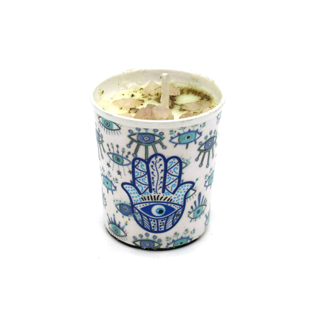 Scented Votive Candles - Hamsa (6)-Earth Fairy Holistics