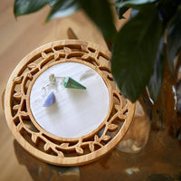 Decorative Selenite Plate-Earth Fairy Holistics