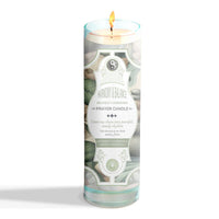 Prayer Candle - Harmony & Balance (8") (9.5 oz)-Earth Fairy Holistics