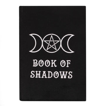 16014 Book of Shadows Velvet A5 Journal-Earth Fairy Holistics