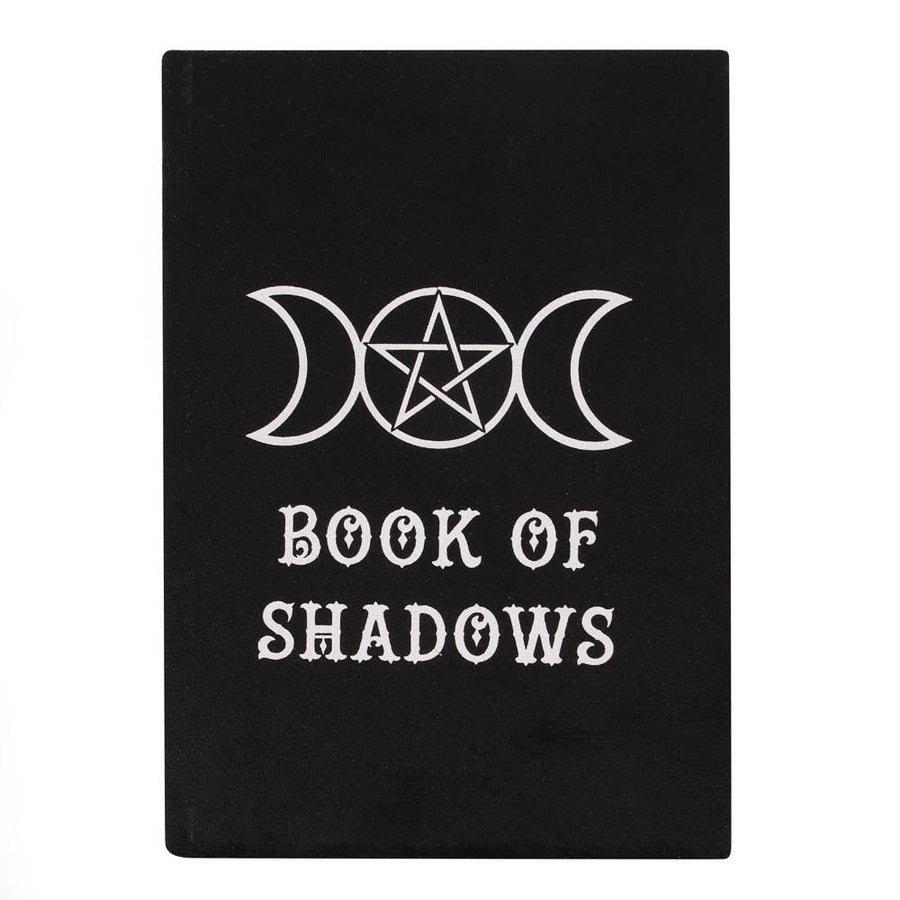 16014 Book of Shadows Velvet A5 Journal-Earth Fairy Holistics