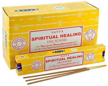 Satya - Spiritual Healing Incense Sticks (15 g.)-Earth Fairy Holistics