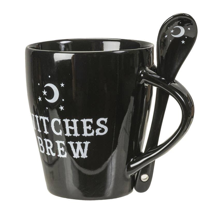 Witches Brew Mug and Spoon Set-Earth Fairy Holistics