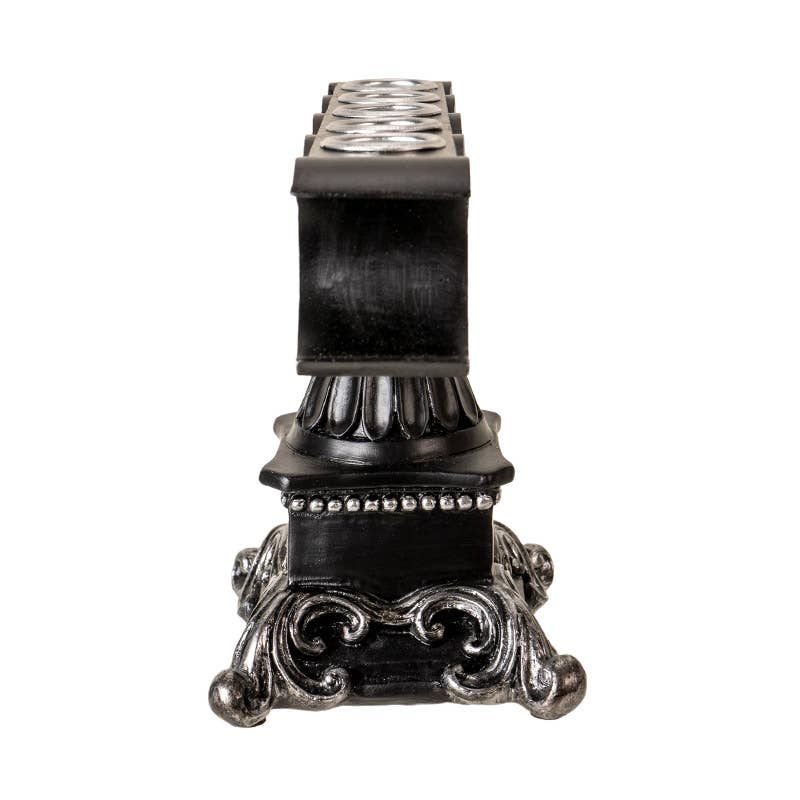 15641 Triple Moon Candleholder-Earth Fairy Holistics
