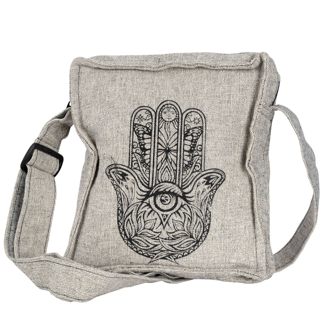 Hamsa Zipper Closure Crossbody-Earth Fairy Holistics