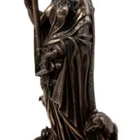 10722 Goddess Hecate Statue Bronze-Earth Fairy Holistics