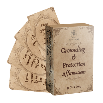 Protection & Grounding Affirmations Card Deck-Earth Fairy Holistics