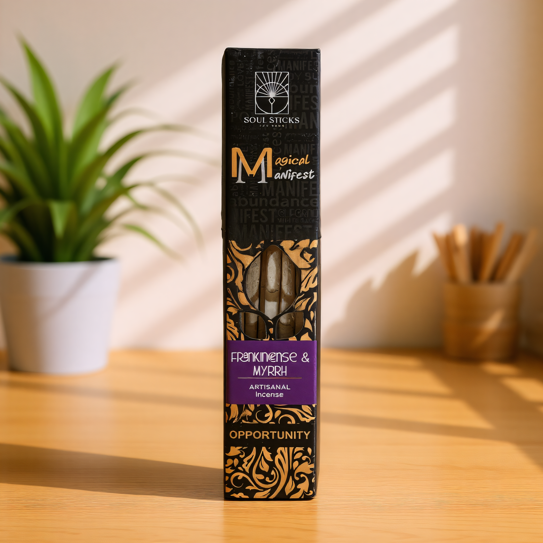 Magical Manifest Frankincense & Myrrh Incense-Earth Fairy Holistics