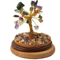 GEMSTONE TREES IN A GLASS DOME-Earth Fairy Holistics