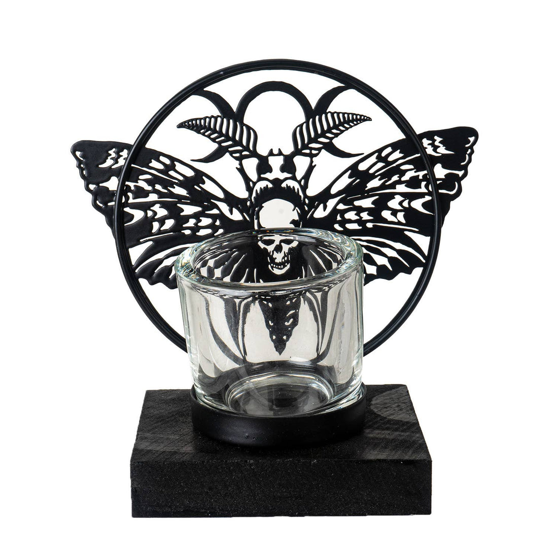 15878 Death's Head Moth Tealight Holder-Earth Fairy Holistics