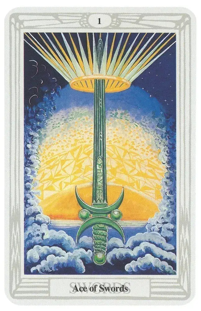 Crowley Thoth Tarot Deck Small-Earth Fairy Holistics