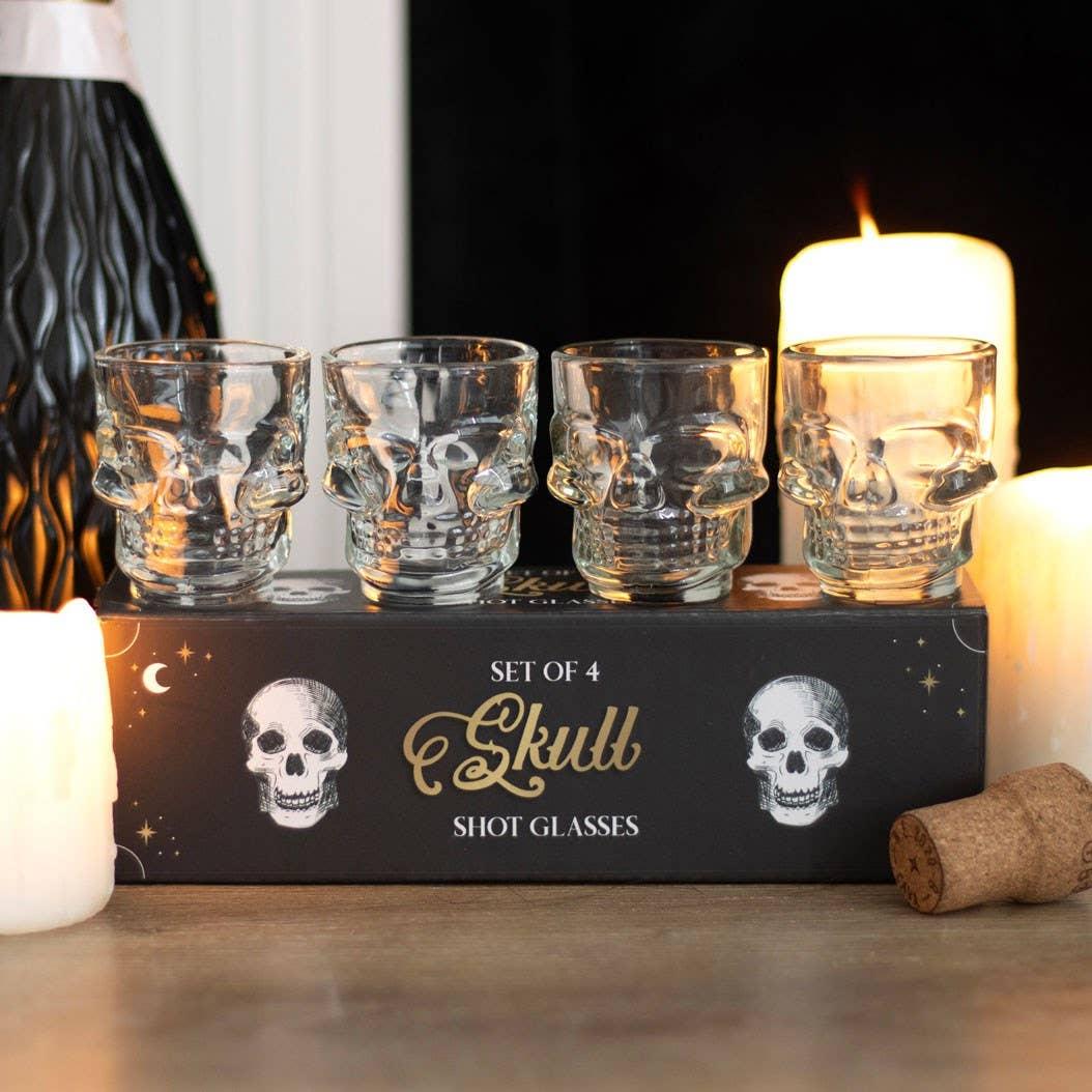Skull Shot Glass Set-Earth Fairy Holistics