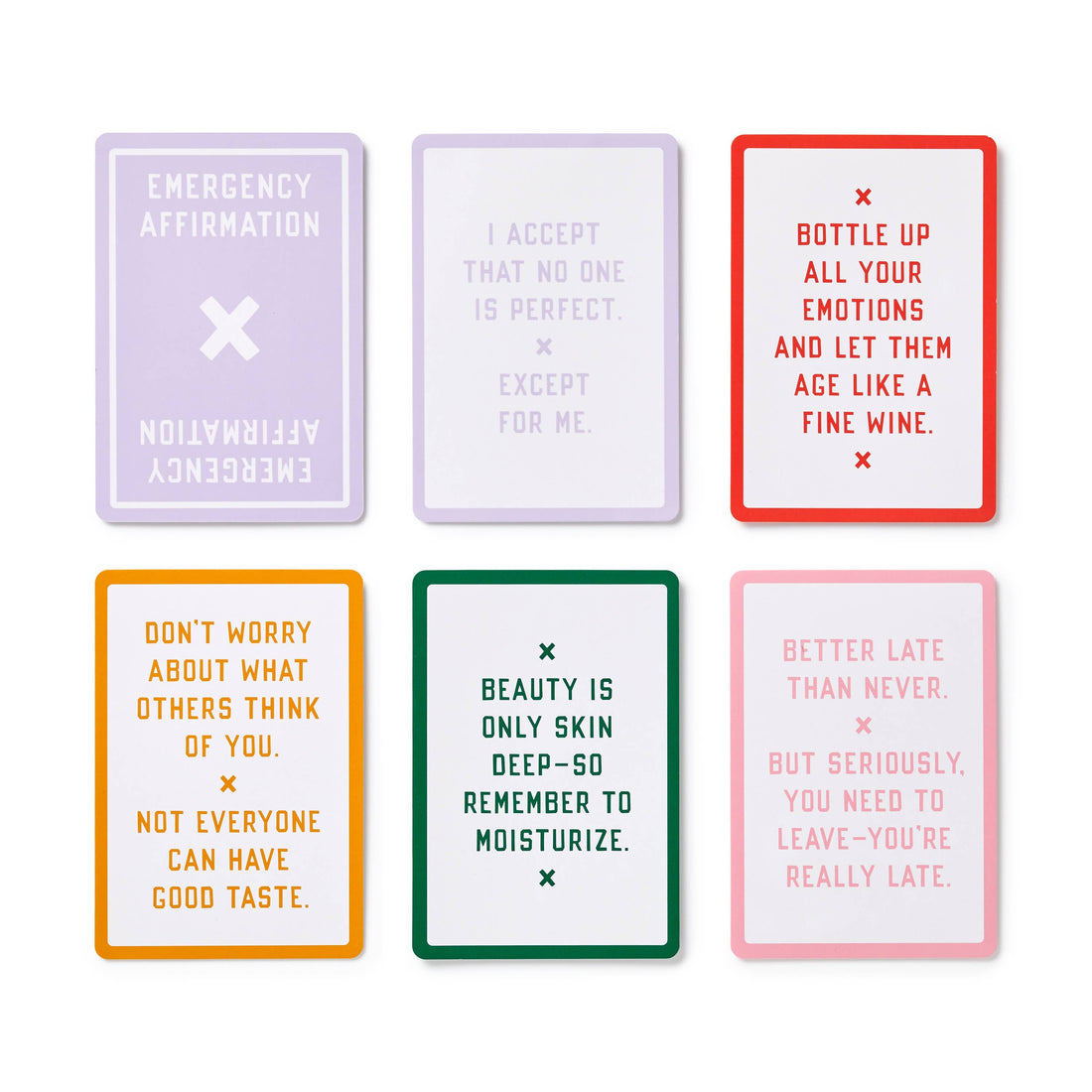Brass Monkey Emergency Affirmations Exceptionally Stupid Days Card Deck-Earth Fairy Holistics
