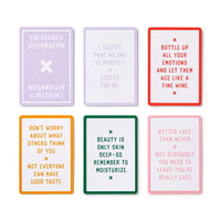Brass Monkey Emergency Affirmations Exceptionally Stupid Days Card Deck-Earth Fairy Holistics
