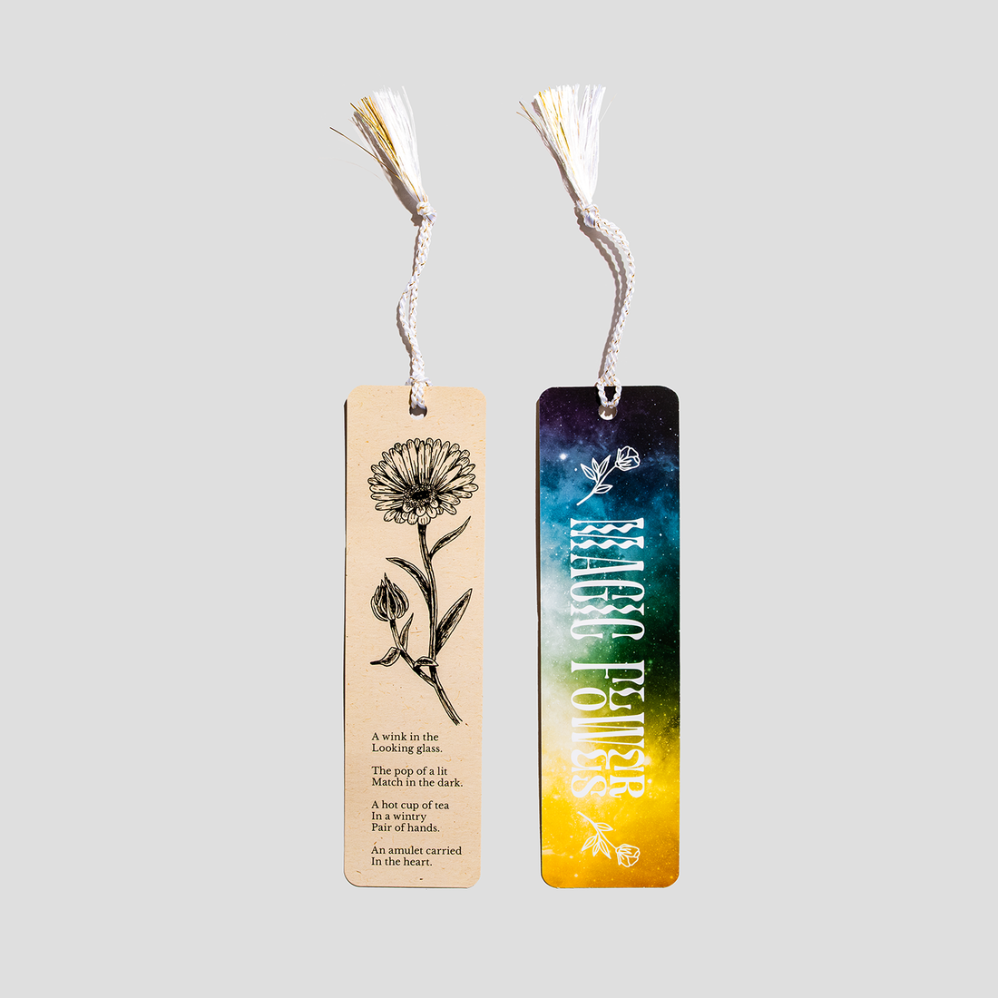 Magic Flowers - Softcover Full Color Book and Bookmark-Earth Fairy Holistics
