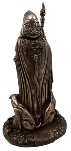10722 Goddess Hecate Statue Bronze-Earth Fairy Holistics