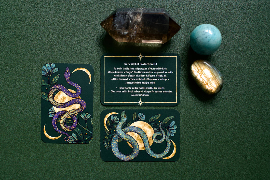 Protection Spells: 36 Cards for Magical Self-Defense (Mini)-Earth Fairy Holistics